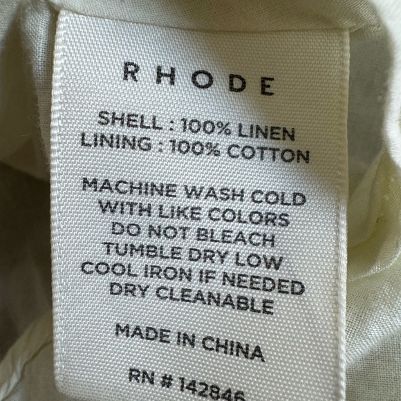 RHODE Madeline Dress in Lamu Grande 0 - Picture 10 of 10